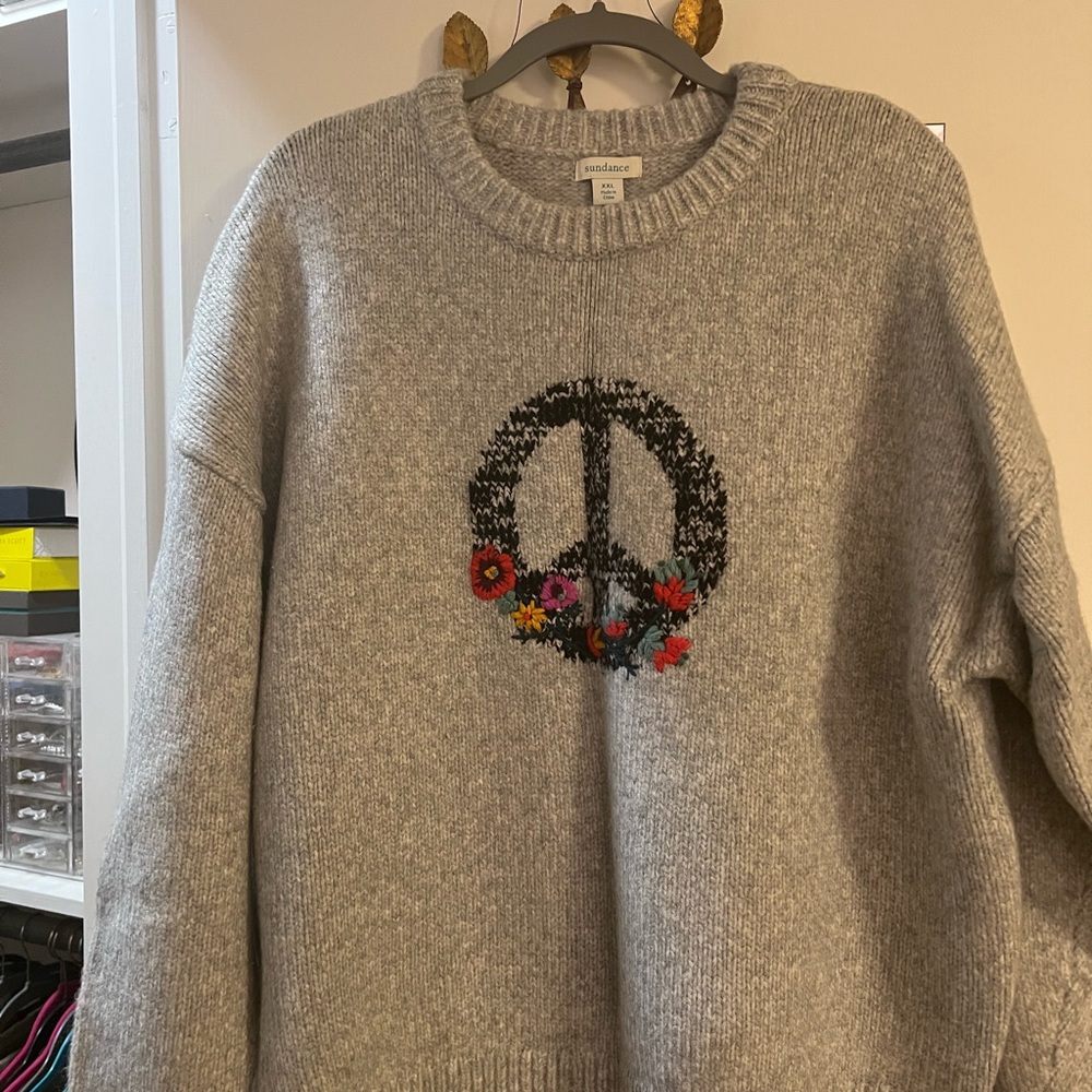 Sundance Peace sweater XXL